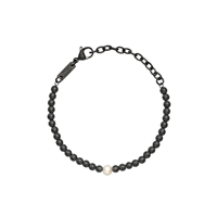 Bracciale Breil Uomo HAZARD in Acciaio Ematite TJ3844 - TJ3844